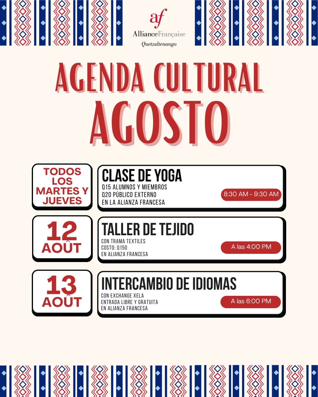 Agenda Cultural